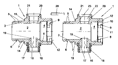 A single figure which represents the drawing illustrating the invention.